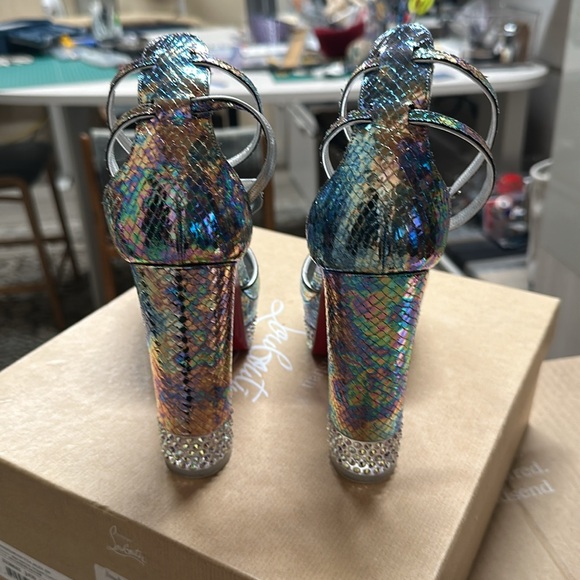 Christian Louboutin Cassandrinetta Platform Heels - Picture 4 of 12